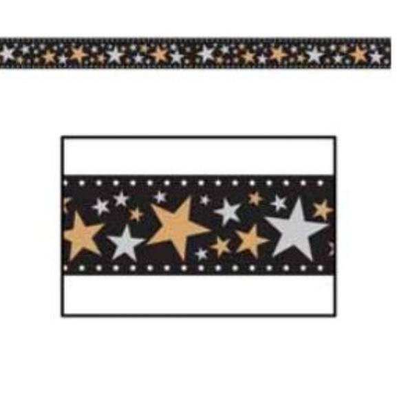 ⭐️2/$20⭐️ New - Star Filmstrip Poly Vinyl Decorating Wall Border - Picture 10 of 10